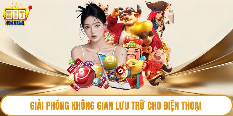 Giải phóng không gian lưu trữ cho điện thoại 